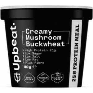 Upbeat Creamy Mushroom Buckwheat Protein Ready Meal G/F 80g