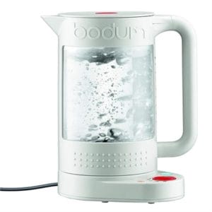 Veggie Meals - Bodum Bistro Electric Water Kettle Double Wall with Temperature Control 1.1L Off White