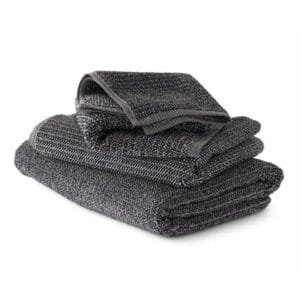 Veggie Meals - L&M Home Coal Tweed Bath Towel 143x76cm