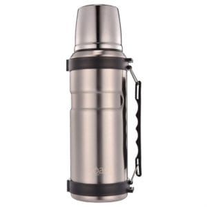 Veggie Meals - Oasis Stainless Steel Insulated Vacuum Flask 1 Ltr Silver