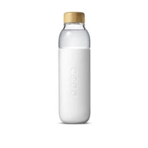 Veggie Meals - Soma Water Bottle Glass 470ml White