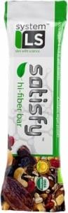 SystemLS Organic Satisfy Hi-Fiber Bar 12x45g
