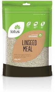 Lotus Linseed (Flaxseed) Meal Organic G/F 450g