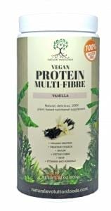 Natural Evolution Vegan Protein Multifibre Vanilla G/F 800g