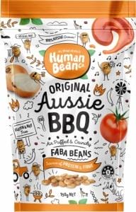 Human Bean Co Aussie BBQ Faba Beans G/F 150g