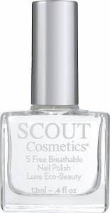 Scout Cosmetics Nail Polish Vegan Dual Top & Base Coat Plus 12ml