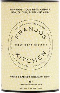 Franjo's Kitchen Ginger & Apricot Belly Bump Pregnancy Biscuits 252g