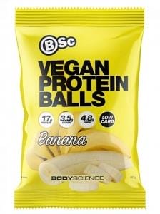 BSc Vegan Protein Balls Banana 60g