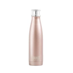 Veggie Meals - Built NY 500ml Perfect Seal Vacuum Insulated Bottle - Rose Gold