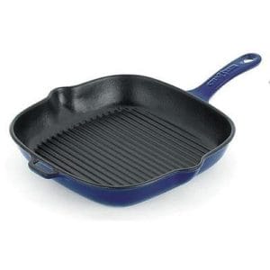 Veggie Meals - Chasseur French Blue Square Grill 25cm