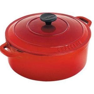 Veggie Meals - Chasseur Inferno Red Round French Oven 28cm / 6.3 Litre