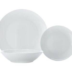 Veggie Meals - Maxwell & Williams Cashmere 18 piece Coupe dinner set (no mugs or cups & saucers)