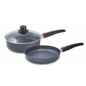 Veggie Meals - Woll Diamond Lite Induction Fry Pan & Saute With Lid Set 3pc