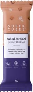 Super Cubes Salted Caramel Wholefoods Bar G/F 40g