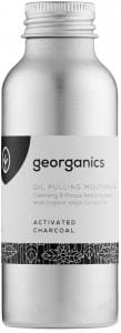 Georganics Oil Pulling Mouthwash Activated Charcoal 100ml