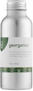Georganics Oil Pulling Mouthwash Tea Tree 100ml