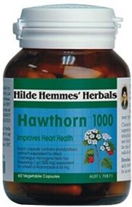 Hilde Hemmes Hawthorn 1000mg x 60caps