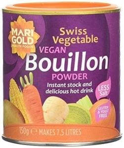 Marigold Swiss Vegan Bouillon -L/SaltYeastFree GlutenFree (Purple)150g