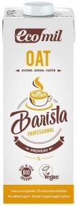 Ecomil Organic Barista Oat Milk Unsweetened 1L