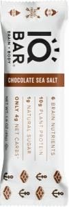 IQ Bar Brain + Body Chocolate Sea Salt G/F 45g