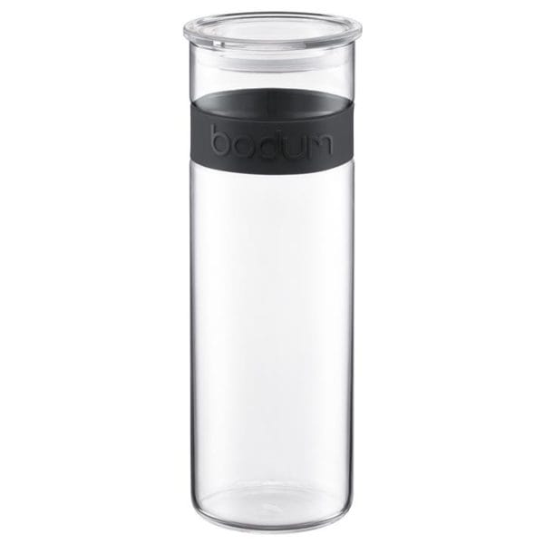 Veggie Meals - BODUM Presso Storage Jar Black 1.9l