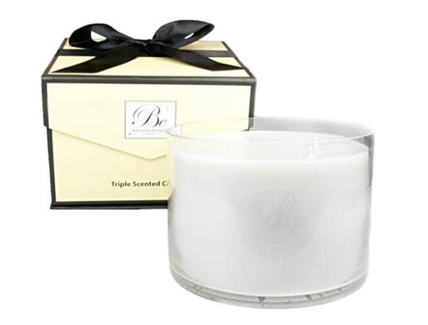 Veggie Meals - Be Enlightened Triple Scented Luxury Candle Precious Woods