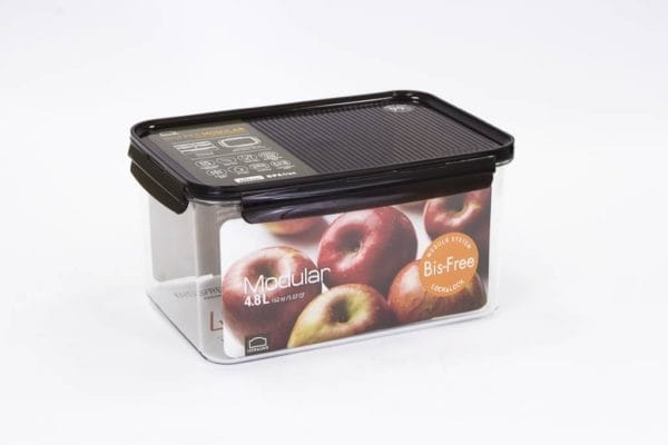 Veggie Meals - Lock & Lock Bisfree Modular Rectangular container  4.8L