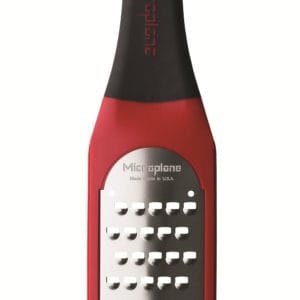 Veggie Meals - Microplane Artisan Series Extra Coarse Grater  Red