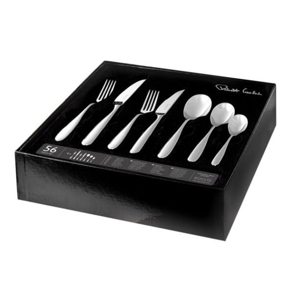 Veggie Meals - Robert Welch Stanton Bright Cutlery Set 56 Piece