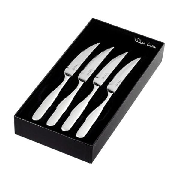 Veggie Meals - Robert Welch Stanton Bright Steak Knife Set of 4