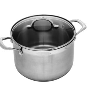Veggie Meals - Swiss Diamond Premium Steel 20cm x 13cm 4l Cooking Pot with lid