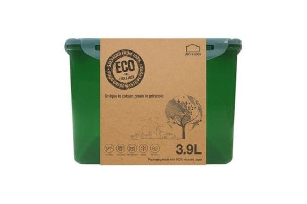 Veggie Meals - Lock & Lock Eco Rectangular Short container 3.9L