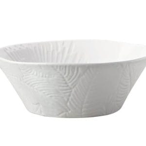 Veggie Meals - Panama Round Serving Bowl 25cm White Gift Boxed