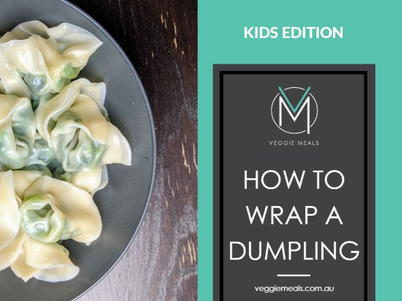 Veggie Meals Kids Edition How To Wrap A Dumpling
