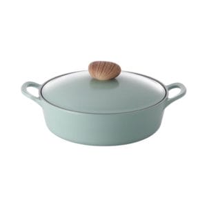 Veggie Meals - Neoflam Retro 22cm Casserole 2.8L Green Demer Induction with Die-Casted Lid