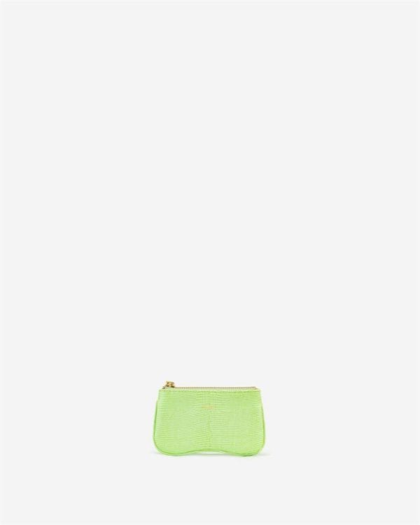 Veggie Meals - Eva Card Holder - Lime Green Lizard