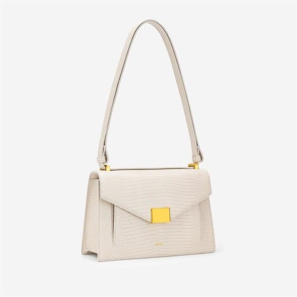 Veggie Meals - Lilian Bag - Ivory Lizard