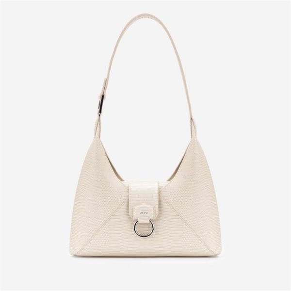 Veggie Meals - Stella Shoulder Bag - Ivory Lizard