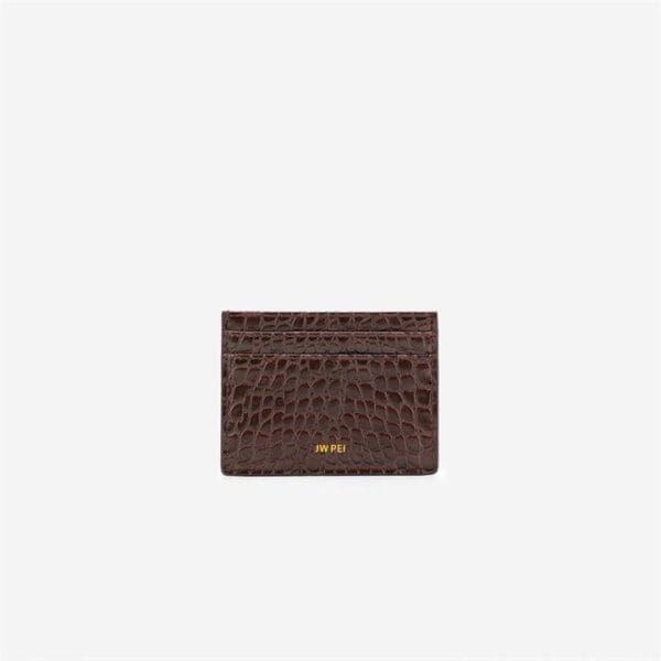 Veggie Meals - The Card Holder - Brown Croc