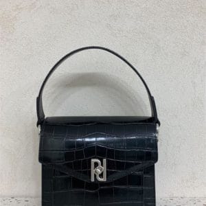 Veggie Meals - Lucy Bag - Black Croc