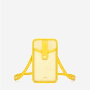 Veggie Meals - Aylin Canvas Phone Bag - Yellow