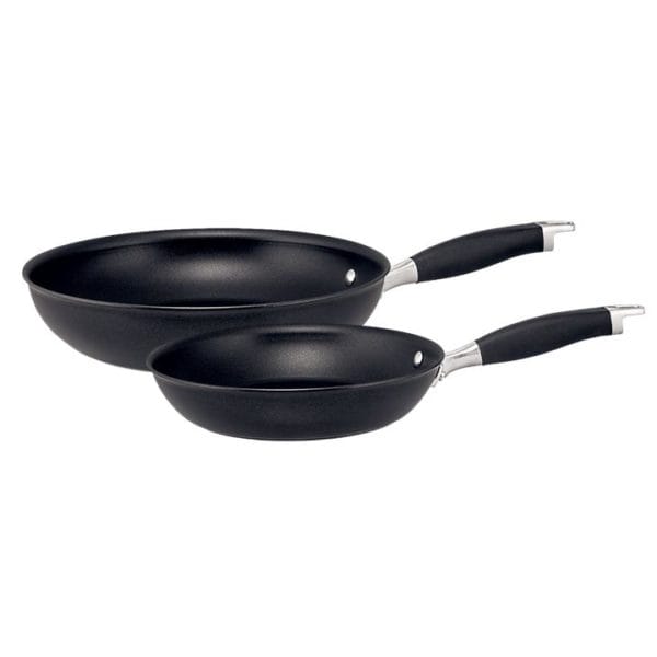 Veggie Meals - Anolon Advanced+ 25/30cm Open French Skillet Twin Pack