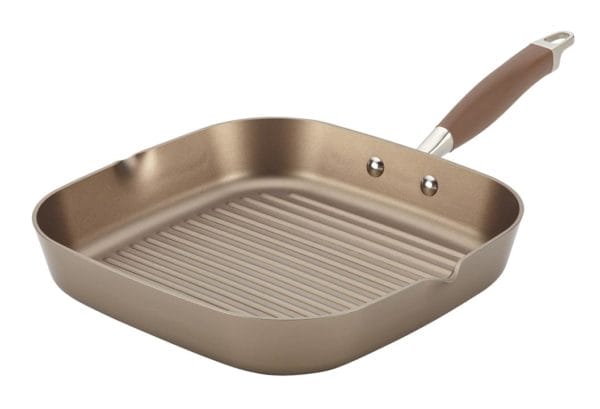 Veggie Meals - Anolon Advanced Umber 28cm Deep Grill Pan