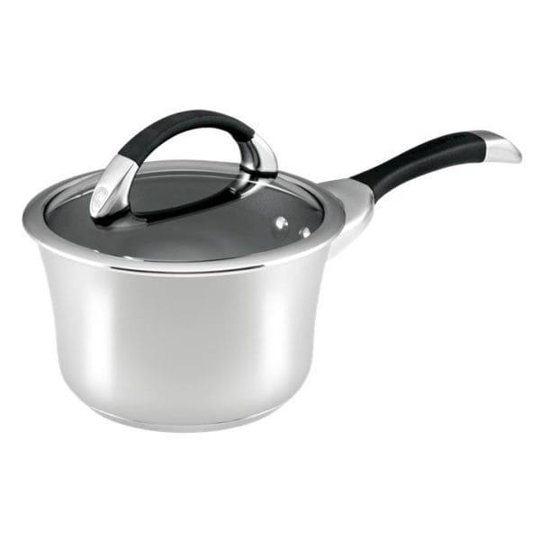 Veggie Meals - Circulon Symmetry Stainless Steel 18cm/2.4L Saucepan