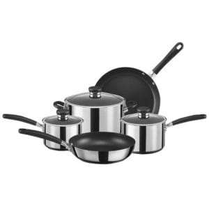 Veggie Meals - Circulon Ultimum Stainless Steel 5 Piece Cookware Set