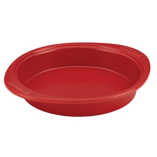 Veggie Meals - Silverstone  Bakeware Round Cake Pan Red