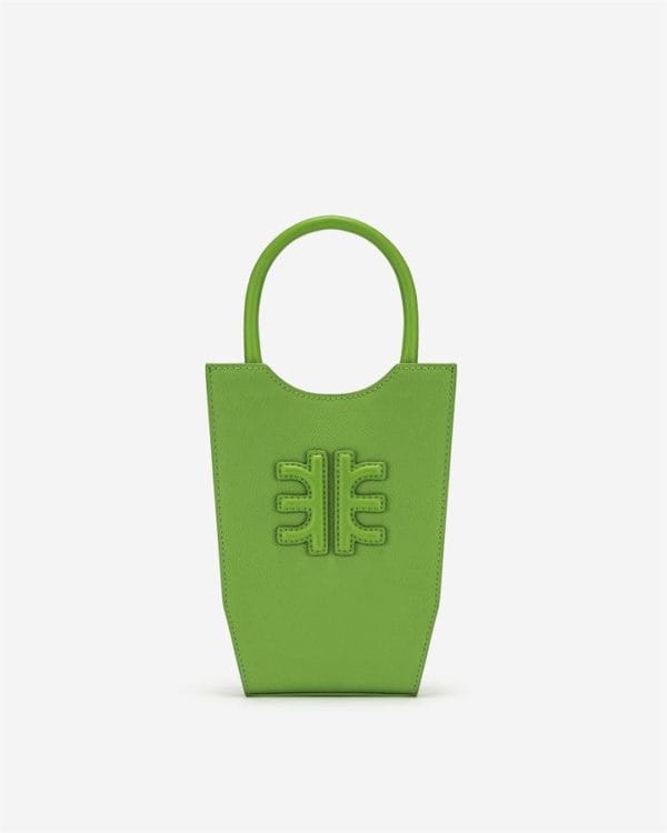 Veggie Meals - FEI Mini Tote Bag - Kiwi - Fashion Women Vegan Bag