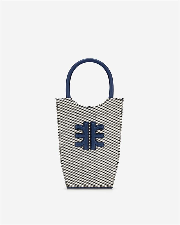 Veggie Meals - FEI Canvas Mini Tote Bag - Dark Blue