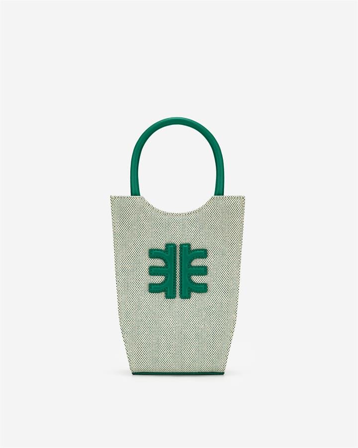 Veggie Meals - FEI Canvas Mini Tote Bag - Grass Green