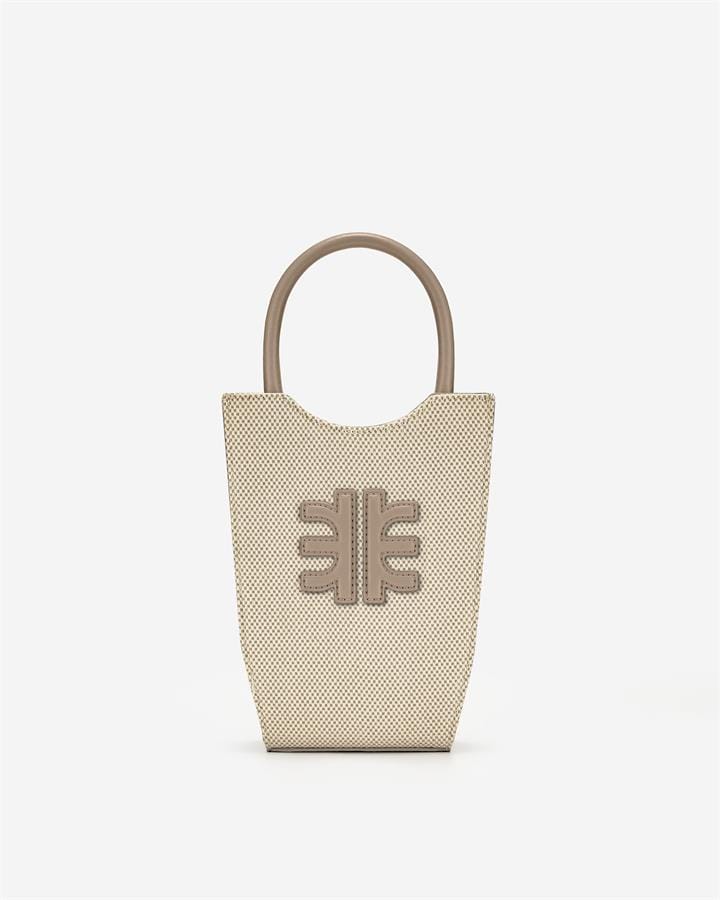 Veggie Meals - FEI Canvas Mini Tote Bag - Light Brown